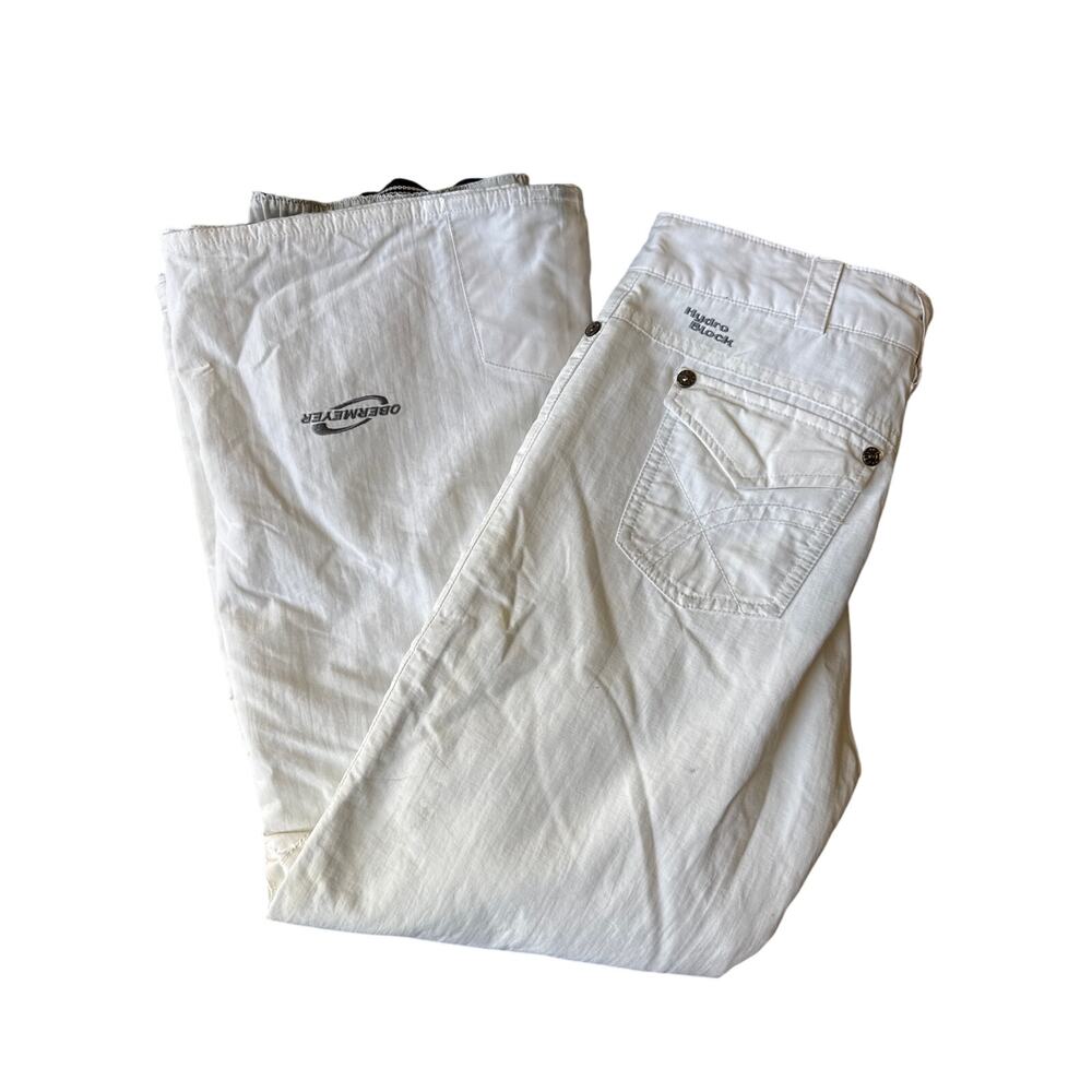 Obermeyer Hydro Block white youth ski snowboard pants youth 12 years - Picture 8 of 14
